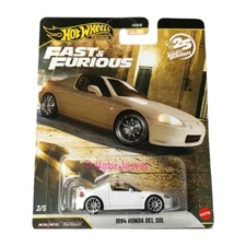 2026 Hot Wheels 25th Anniversary Fast & Furious 1994 Honda Del Sol In Hand