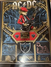 OFFICIAL ACDC Tour Poster Allegiant Stadium las vegas 04/26/2025