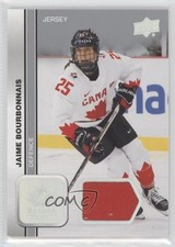 2023 Upper Deck Team Canada Juniors Women's WC Jersey Jaime Bourbonnais #49 0z4x