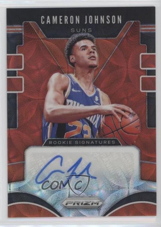 2019 Panini Prizm Rookie Signatures Choice Cameron Johnson #RS-CJN Auto RC 0s5s