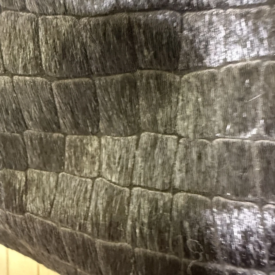 Sharif Black Leather Calf Hair Genuine Leather  Hobo Bohemian Shoulder Bag - Image 4 of 4