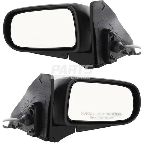 New Power Mirror Manual Folding Textured LH & RH Fits 1999-2003 Mazda Protege