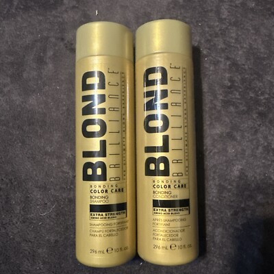 Blond Brilliance Bonding Color Care  Shampoo & Conditioner- 2 BOTTLES 10.5 OZ EA