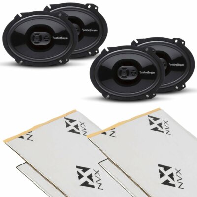 Speaker Upgrade Bass Best 6x8 Speakers For F150 Rockford Fosgate