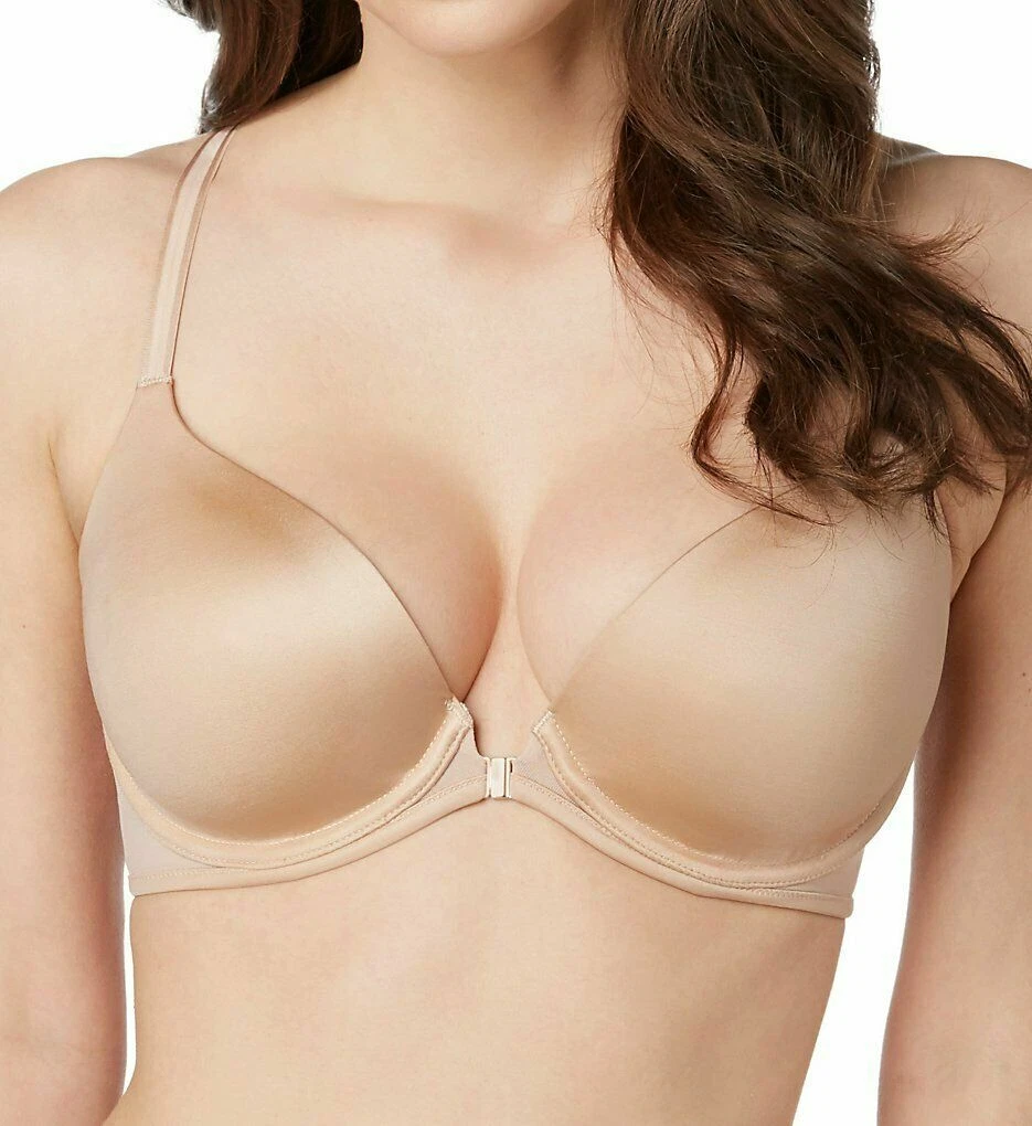 914 Le Mystere 6684 Sheer Illusion Racerback Bra 32DDD/F Natural | eBay