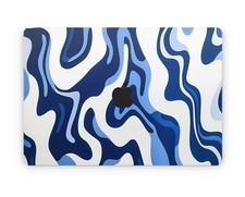 Indigo Blue MacBook Skin - Premium Vinyl Wrap -Compatible with MacBook Pro  Air