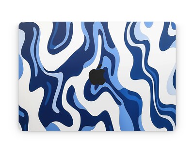 Indigo Blue MacBook Skin - Premium Vinyl Wrap -Compatible with MacBook Pro & Air