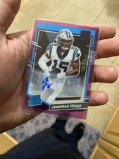 Jonathan Mingo Donruss Clearly Auto  Purple /175