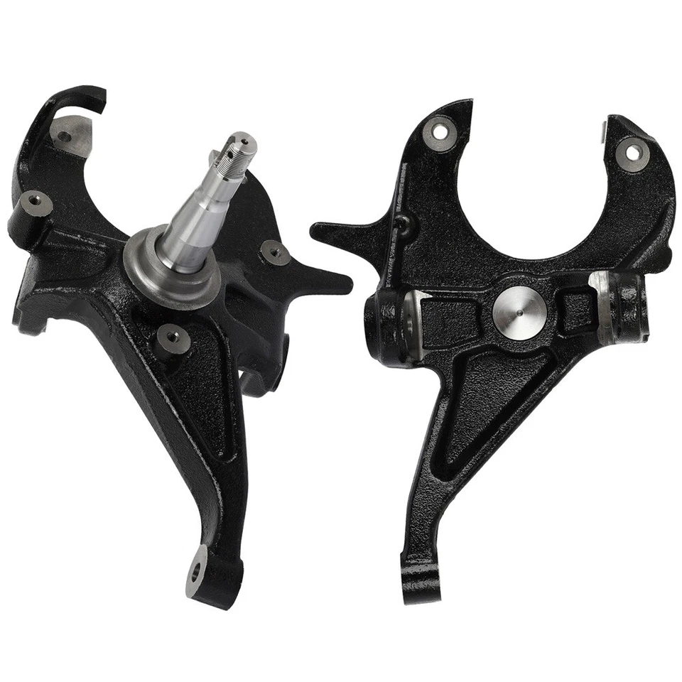 For 1982-2004 Chevrolet S10 2 Pieces 2 inch Drop Spindles Lowering Kit - Image 2 of 4