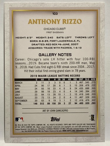2020 Topps Gallery Baseball - #1-#200 - Vet Base, Rookie RC & Sort Print (A103) - Picture 97 of 133