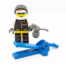 Lego Extreme Team Minifigure (ext012) w/ Oil Can, Car Jack Racing