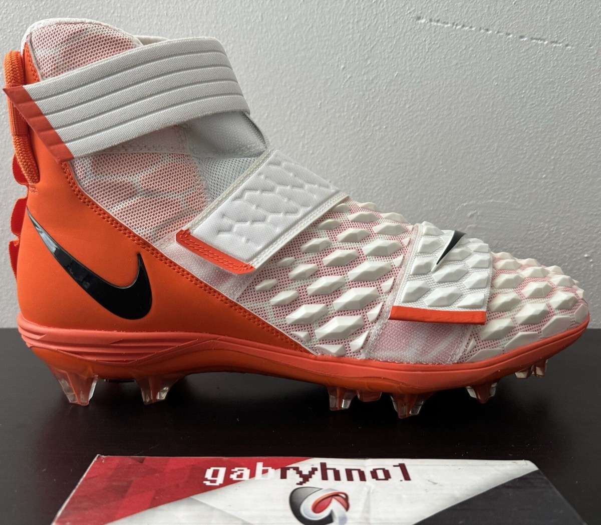 Nike Force Savage Elite TD 2 P Football Cleats Clemson Orange Men 15 BV3962-101 NIKE Force Savage Elite TD 2 Football Cleats Mens 16 Orange  main image 2
