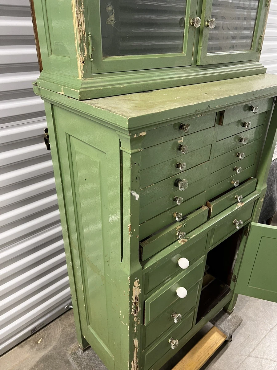 Antique Dental Cabinet