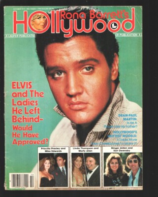 MAG: Rona Barrett's Hollywood 10/1979-Elvis cover & story-Phyllis Diller-John...
