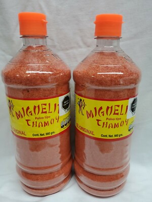 2X Miguelito Chamoy El Original Chilito Polvo Mexican Candy Chili Powder 2x 980g