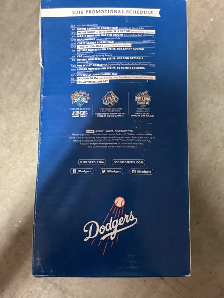 Vintage Los Angeles Dodgers Howie Kendrick Bobble Head - Image 3 of 4