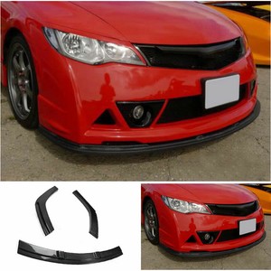 For Honda Civic Fd2 Dry Carbon Fiber Mugen Front Bumper Spoiler Bodykit Refit Ebay