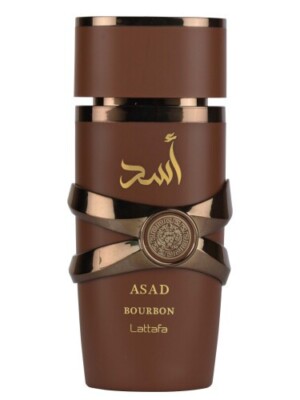 Asad Bourbon By Lattafa Eau de Parfum Spray Perfume for Unisex 3.4