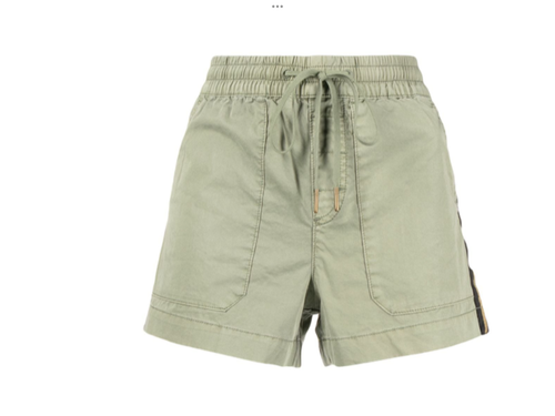 ZADIG & VOLTAIRE Paro Side Stripe Short in Tilleul,NWT,sz.38(Med.)orig$248 - Picture 3 of 3