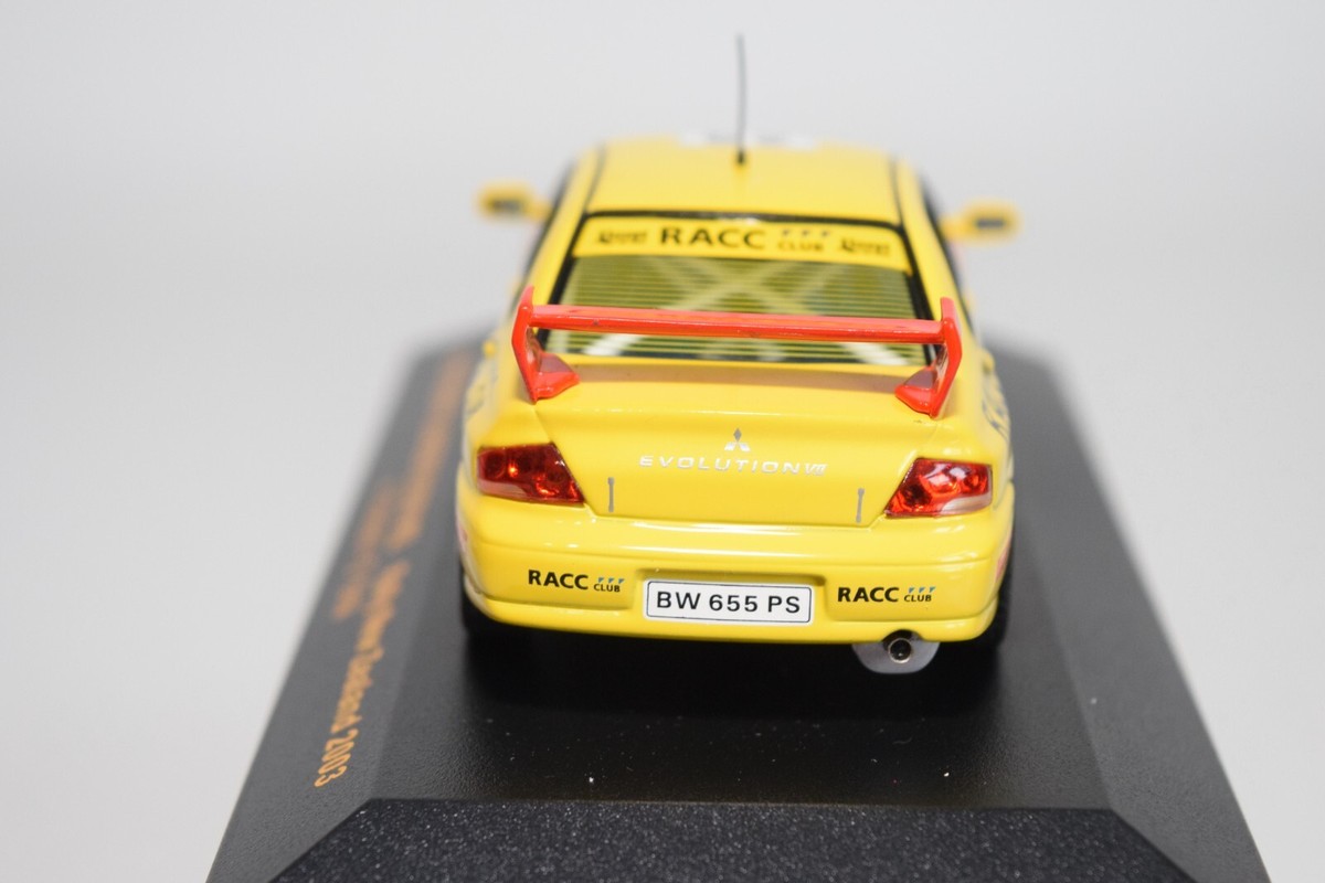 IXO Mitsubishi Lancer Evo 7 – Rallye NZ 2003 – Dani Sola – 1/43 – RAM109 (neuf)