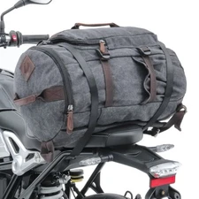 Motorcycle Roll bag Craftride VG5 Tail bag Vintage 30Ltr incl. straps grey