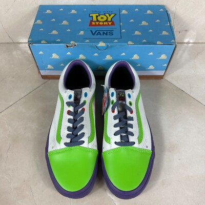 Mens Size 8 - Vans X Toy Story - Buzz Lightyear - Old Skool - Rare