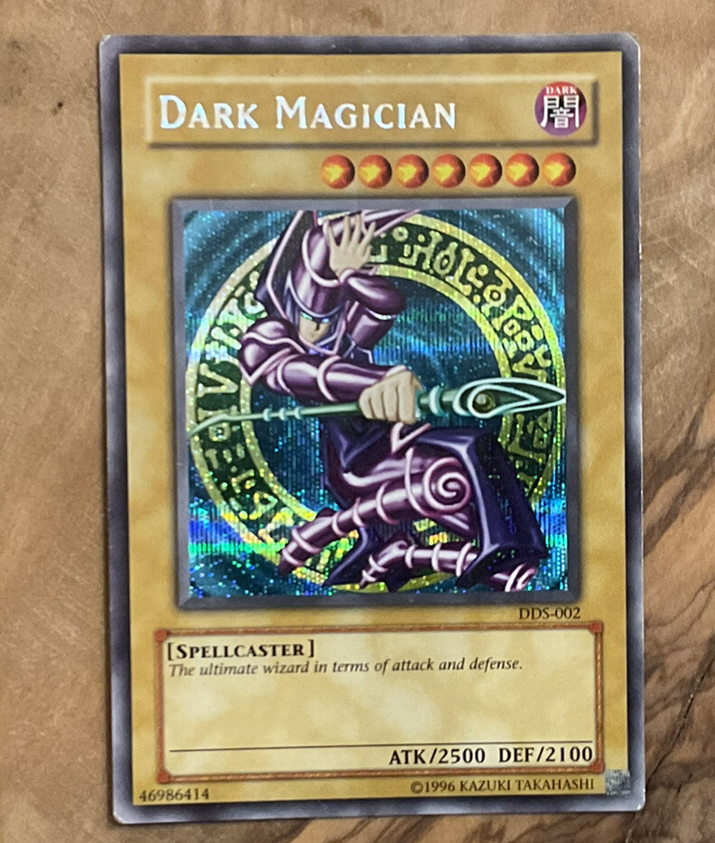 遊戯王　ブラックマジシャン　英語　DDS-002 DARK MAGICIAN 129c8c98a454a9a5738afc851a47bd