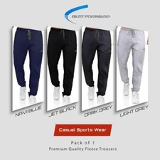 NEW MENS PREMIUM QUALITY SWEAT PANTS FLEECE 4 COLORS AVAILABLE -FITS M/L