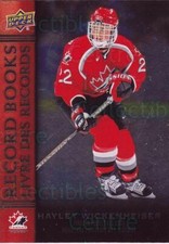 2022-23 Tim Hortons Legends Record Books #15 Hayley Wickenheiser