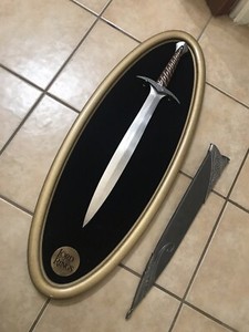 LOTR, Noble Collection, Sting sword and scabbard, rare