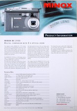 Minox DC 2133 Minox Camera Brochure