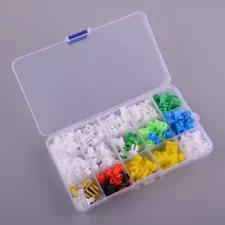 USA Mixed Car Door Lock Rod Clips Fasteners Retainers Rivets Assortment Kit 160X
