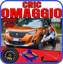 Ruotino Di Scorta 4Fori Misura Da 17 Per La Peugeot 2008 Con Kit Cric + Chiave p