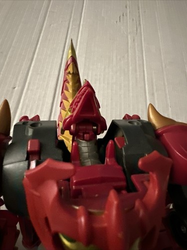 Spinmaster BAKUGAN DRAGONOID Infinity Transforming Figure Red Dragon Incomplete - Picture 10 of 10