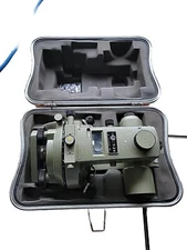 Vintage Geotec T-24 Surveying Transit JAPAN Theodolite W Case