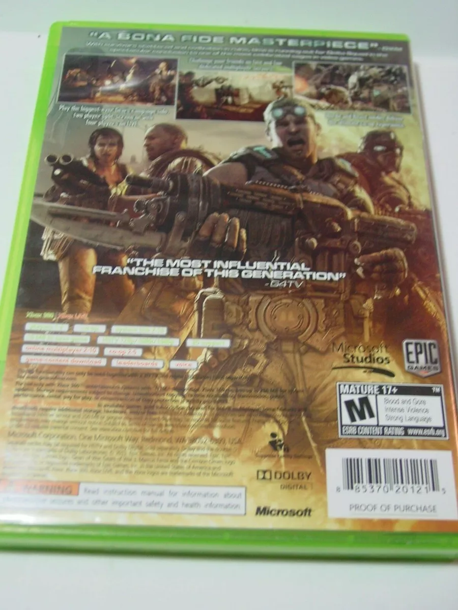 Gears of War 2 • Xbox 360 – Mikes Game Shop