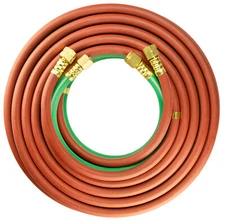 Powerweld 50 Ft. 1/4" Grade T Twin BB Welding Hose