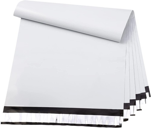 Poly Mailer Umschläge 100er-Pack Versandtaschen mit selbstklebend, wasserdicht - Bild 15 von 16