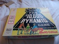 The $10,000 Pyramid Game 2nd Second  Edition Milton Bradley 1974 Dick Clark