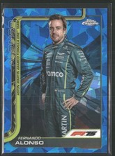 2025 Topps Chrome Sapphire F1 #9 Fernando Alonso