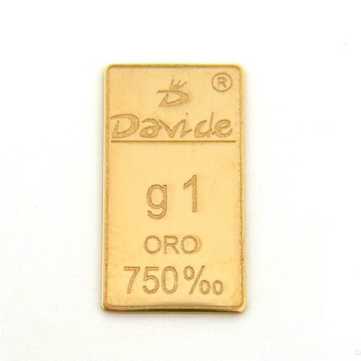 Goldbarren 18 kt 750 | Gold Bullion | Made in Italy
