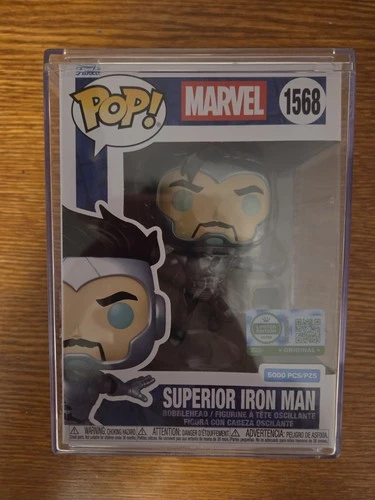 Limited Edition Exclusive Marvel Superior Iron Man Funko POP!