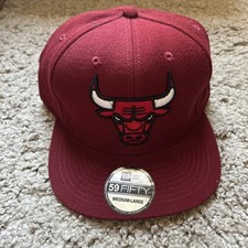 Chicago Bulls Snapback New Era 9FIFTY Cap NBA Hat Red BRAND NEW 