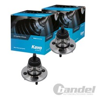 2X Kavo Parts RADLAGER-SATZ Hinten Passend FüR Hyundai Accent Getz I10 I20 KIA P