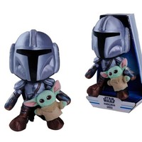 Simba Star Wars The Mandolorian & Mini Grogu 25 Cm - Plush Toy, Cuddly Stuffed T