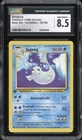 1999 Pokemon GERMAN 1st Edition Base Set Jugong-Dewgong 25/102 CGC 8.5 NM-MINT +