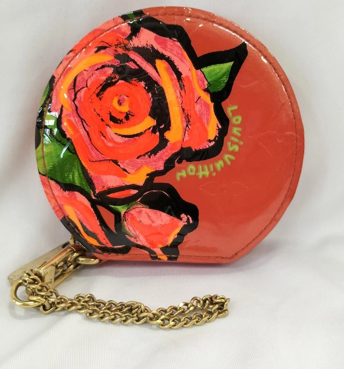 Vuitton — Louis Vuitton Rose Pattern Coin Case 3.9 inches