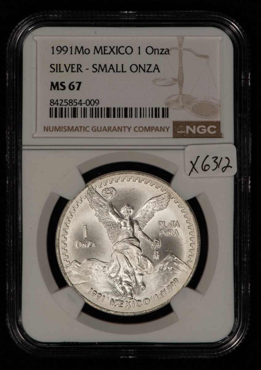 Mexican Libertad MS 67 Silver Bullion Coins for sale | eBay