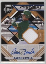 2021 Elite Extra Edition Prospect Materials Signatures Aaron Zavala Auto 2y0