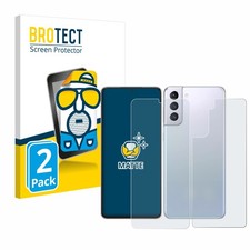 2 Pack Anti Glare Screen Protector for Samsung Galaxy S21 Plus 5G (Front+Back)